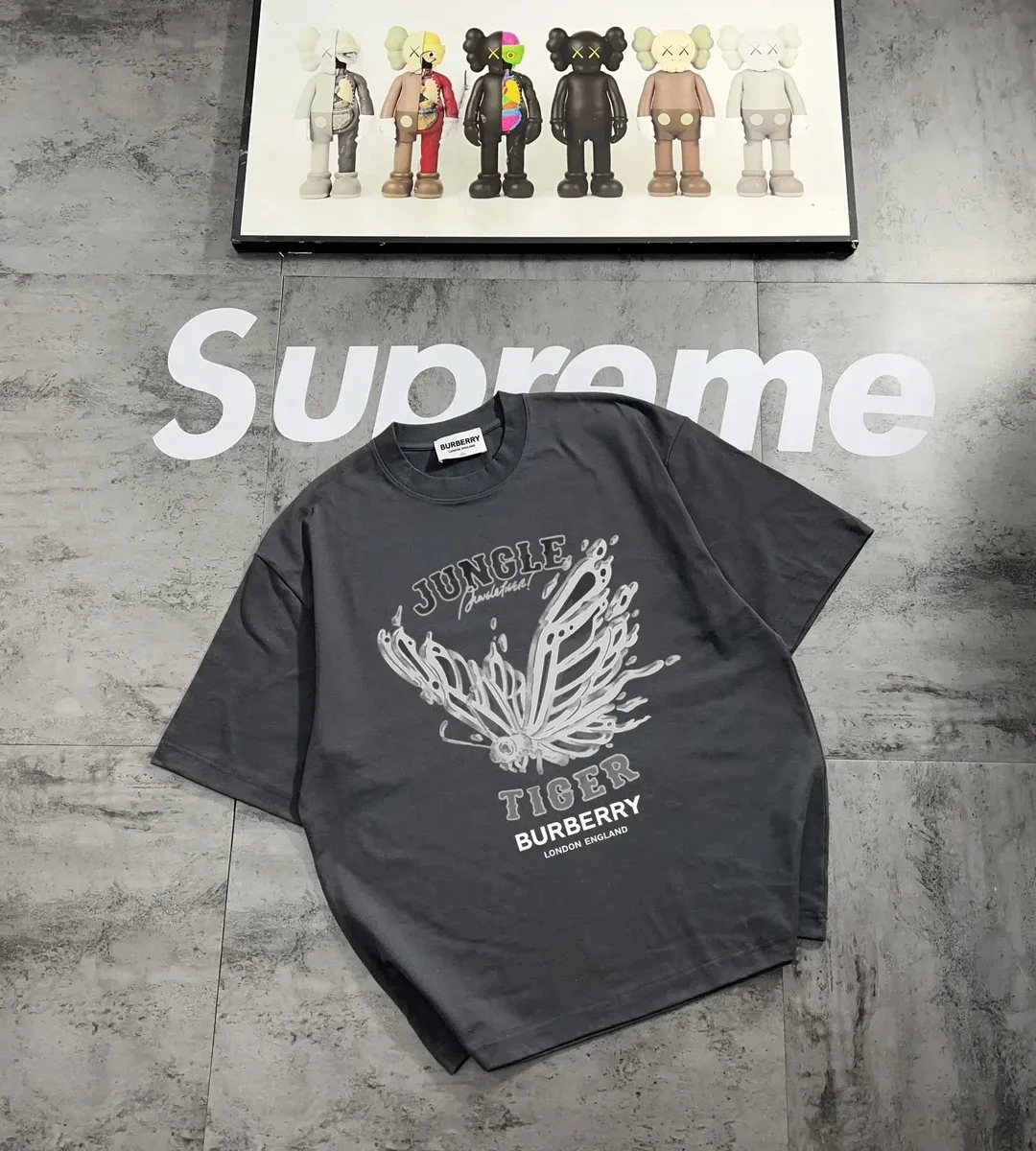 Burberry Jungle Tiger Black T-Shirt