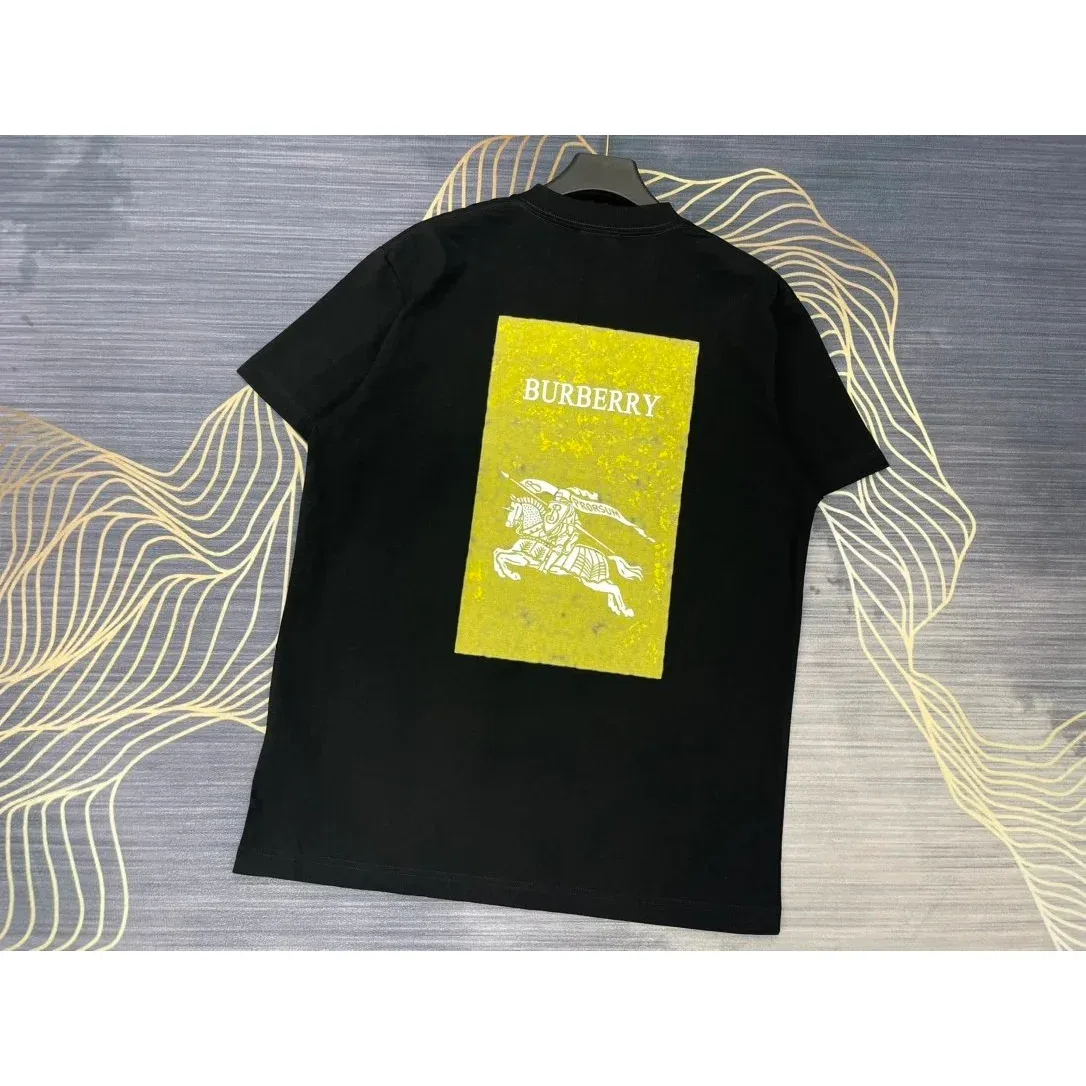 Burberry Black Horse & Plaid T-Shirt