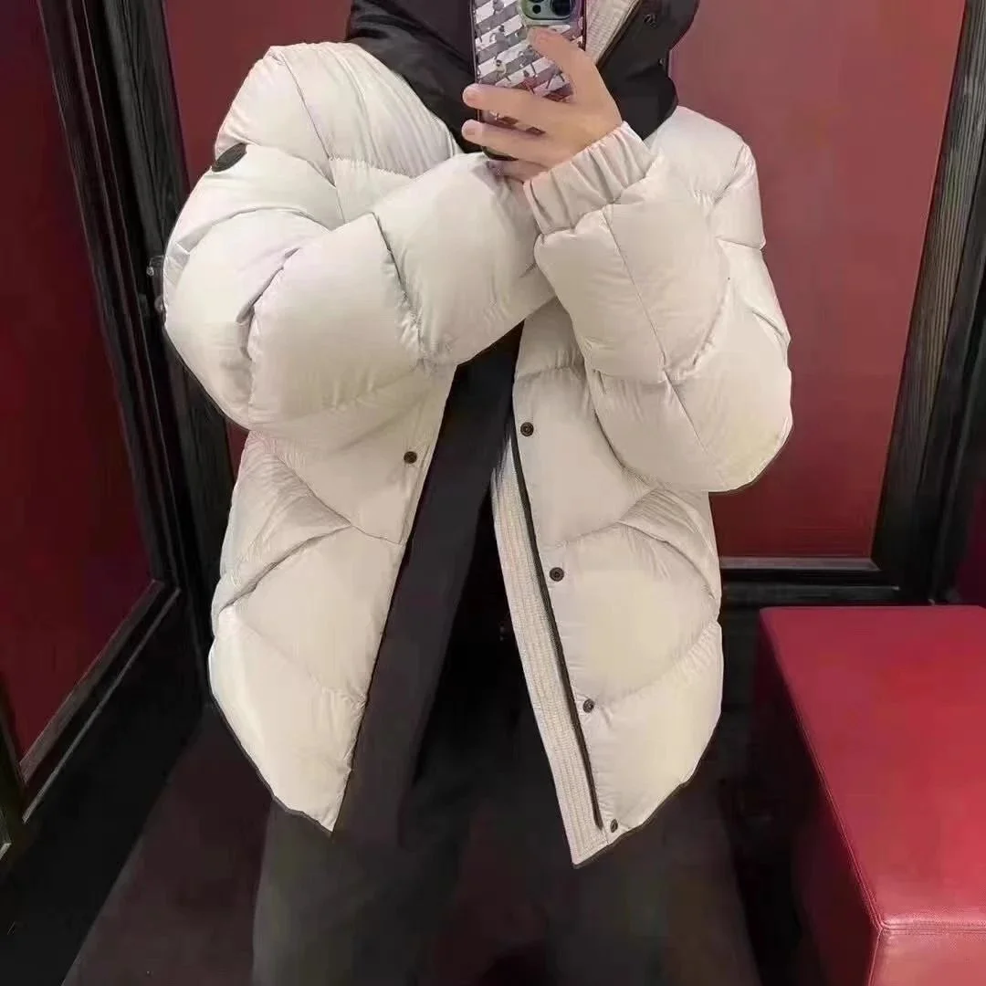 White Puffer Jacket Parka