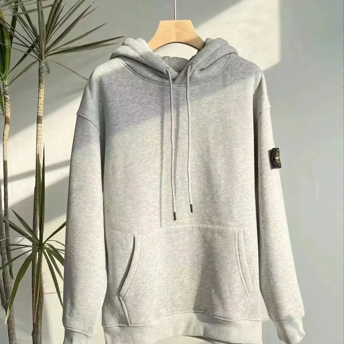 Stone Island 68-15 Grey Hoodie
