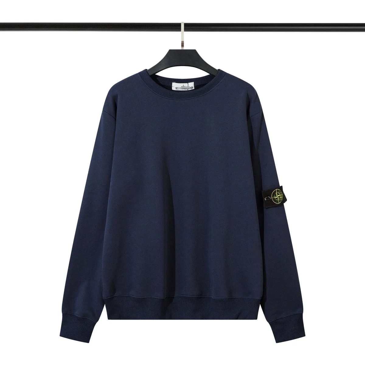 Stone Island 68-15 Navy Round Neck Sweatshirt