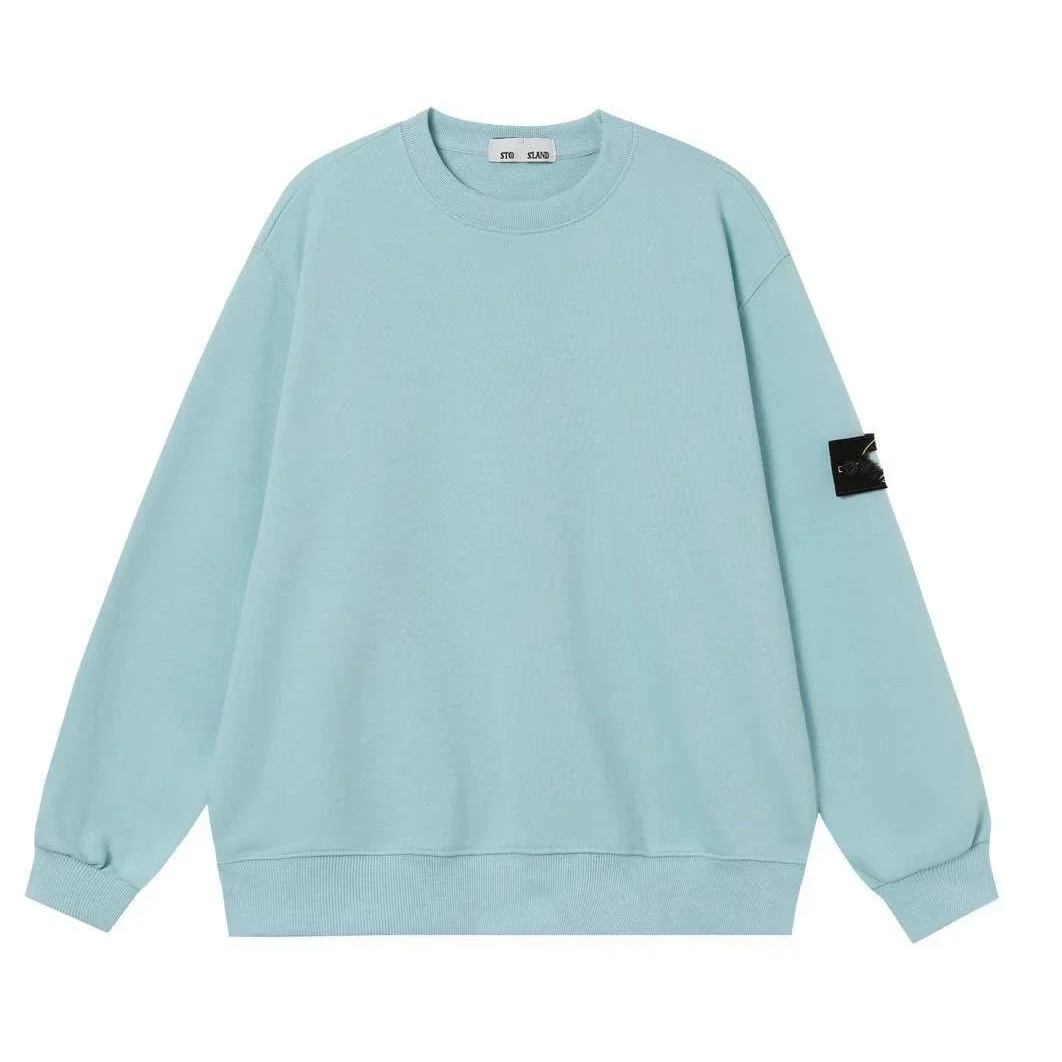 Stone Island 68-15 Light Blue Crewneck Sweatshirt