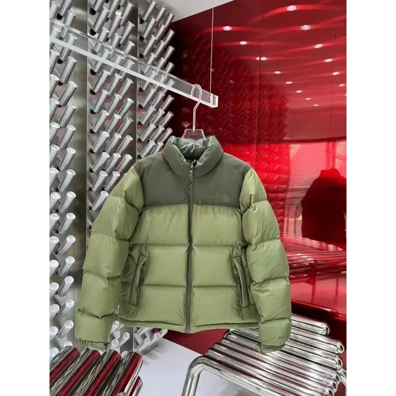 The North Face Nuptse Olive Green Parka