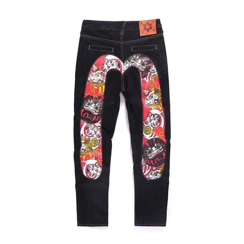 A Bathing Ape BAPE STA Japanese Tiger Denim Jeans