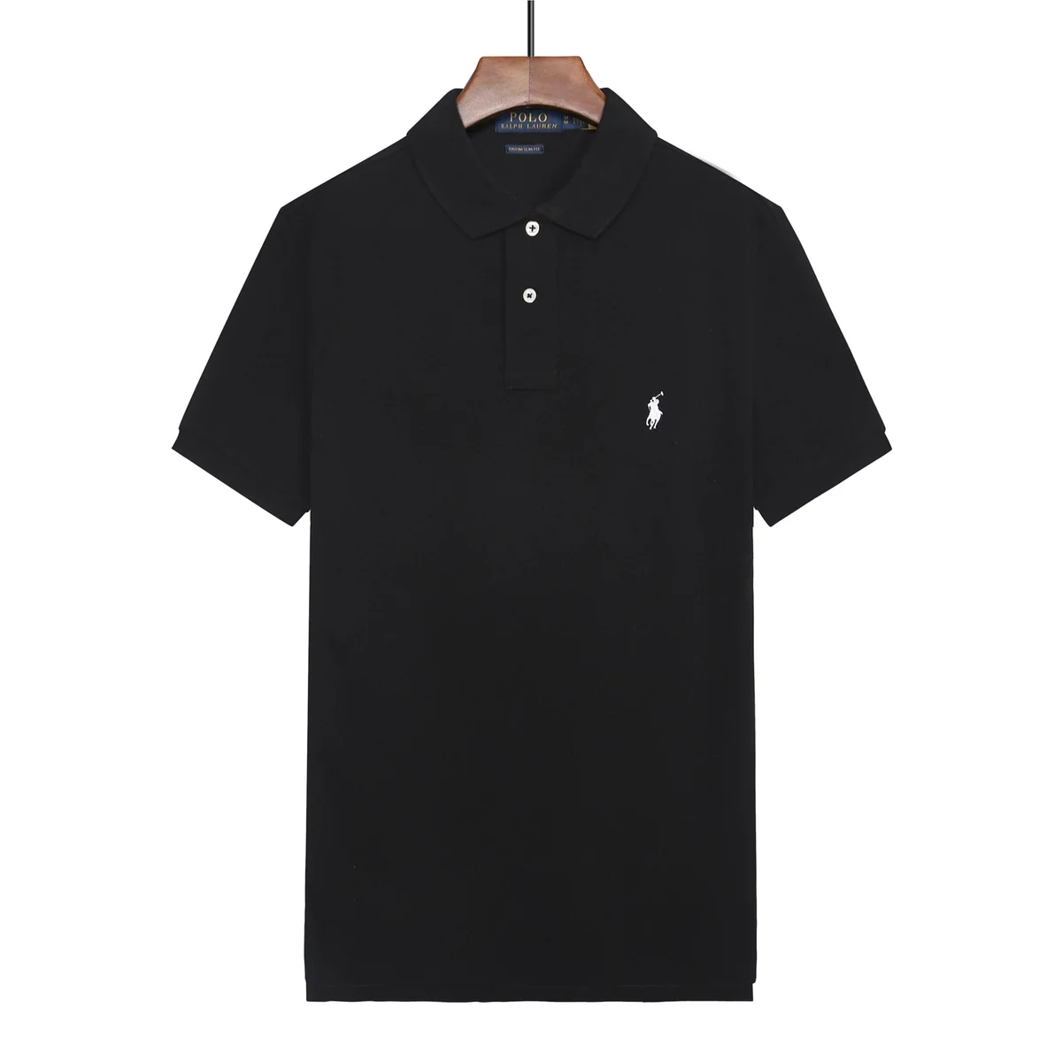 Polo Ralph Lauren Classic Logo Black Polo Shirt