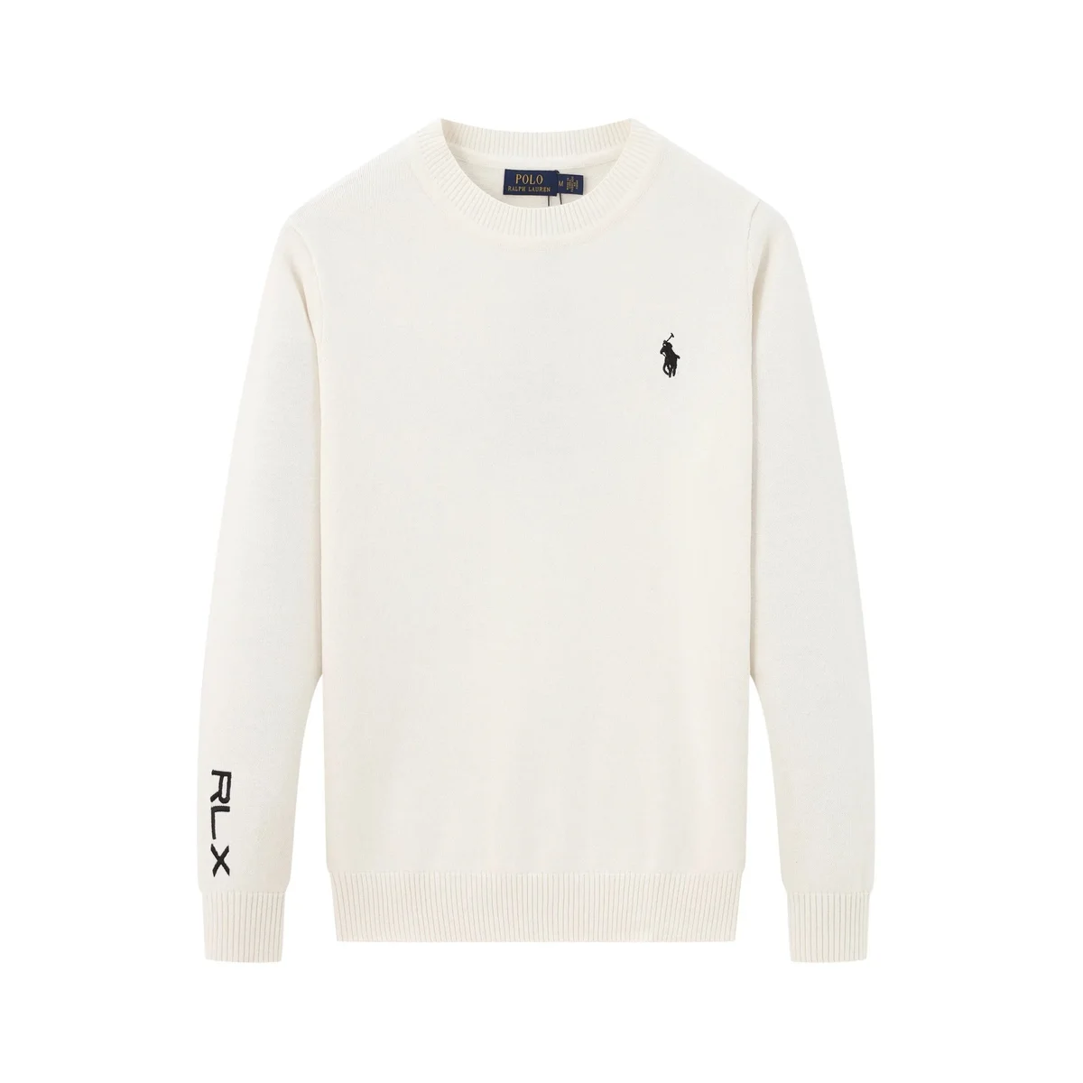 Polo Ralph Lauren RLX Polo White Knit Sweater