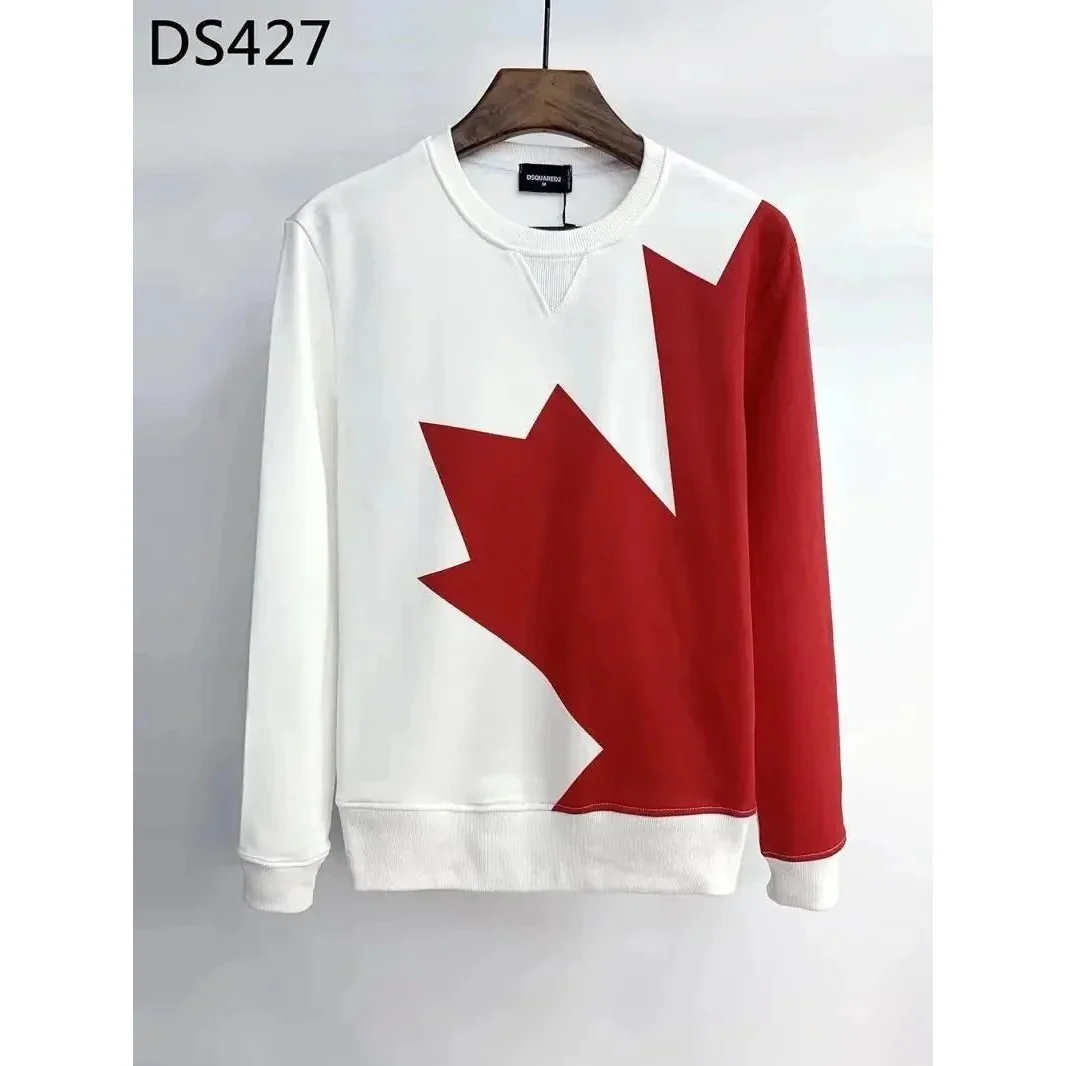 DSQUARED2 DSQ2020 4 White Top Embroidery Hoodie