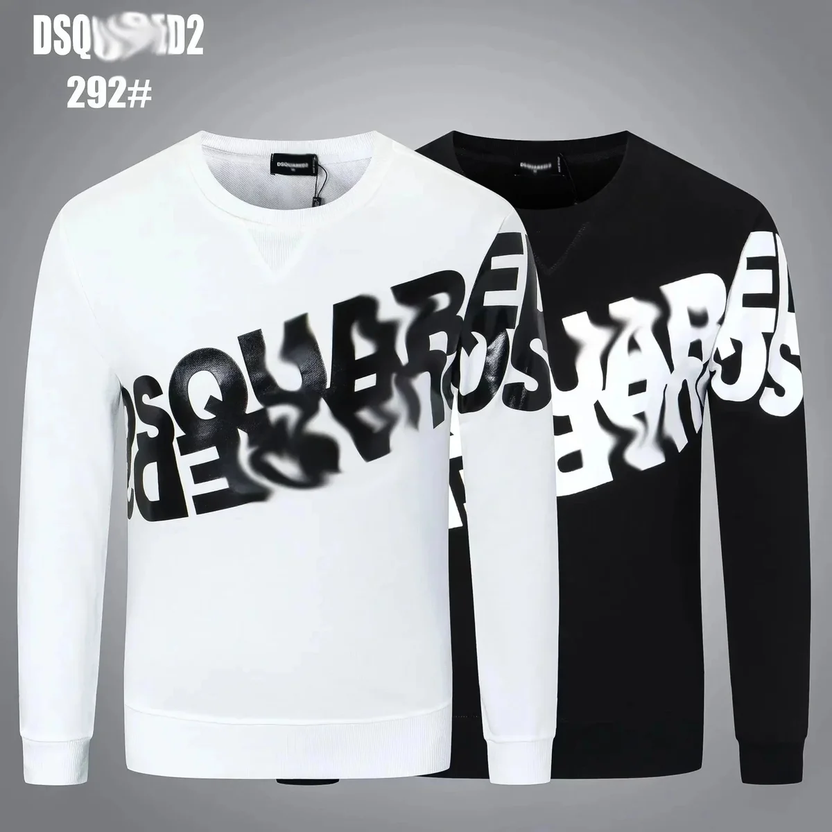 DSQUARED2 DSQ2020 Cool Guy White Top embroidery Sweatshirt
