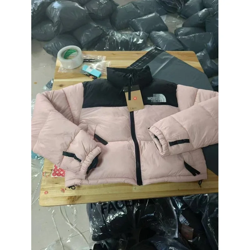The North Face Nuptse Pink Down Jacket