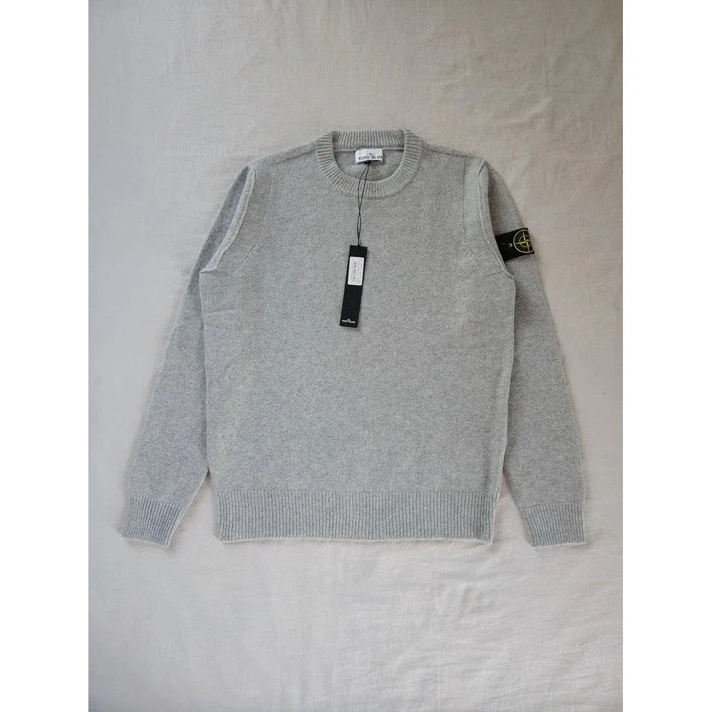 Stone Island 68-15 Grey Crewneck Sweater
