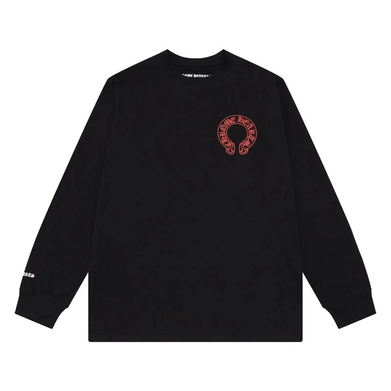 Chrome Hearts CH Cross Black Long Sleeve T-Shirt