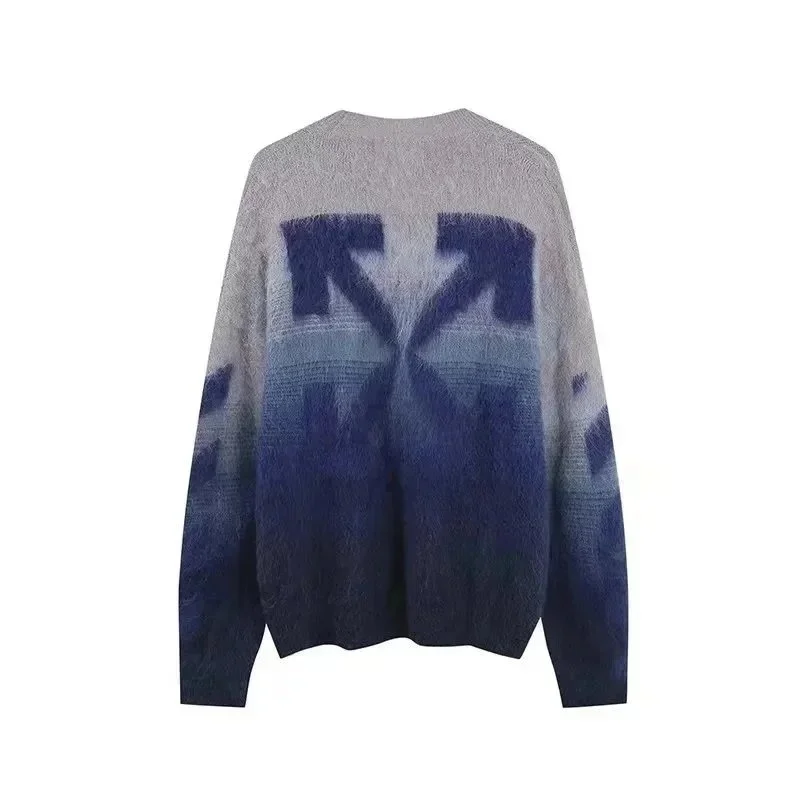 Off-White OW Arrow Gradient Knit Sweater