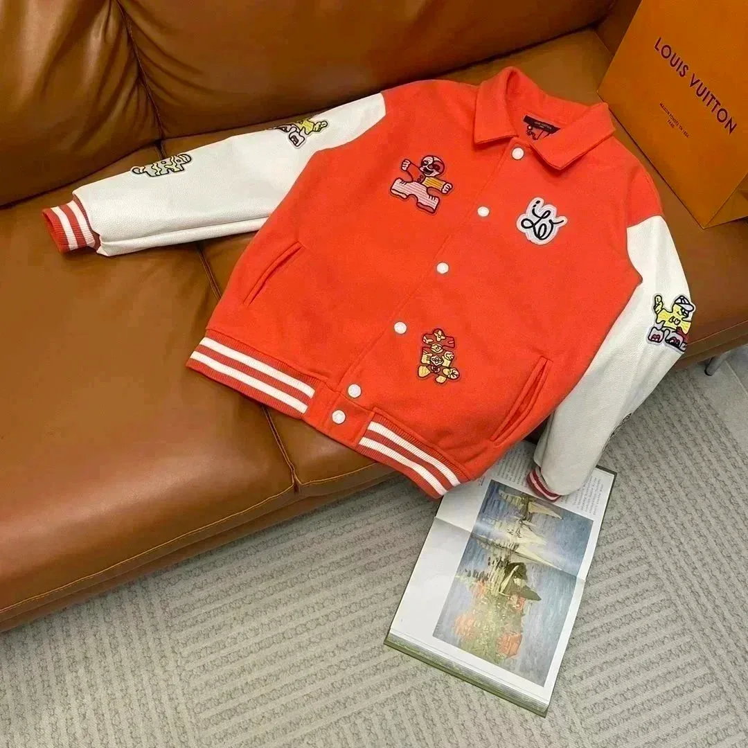 Louis Vuitton Tabi Orange Bear Embroidered Jacket