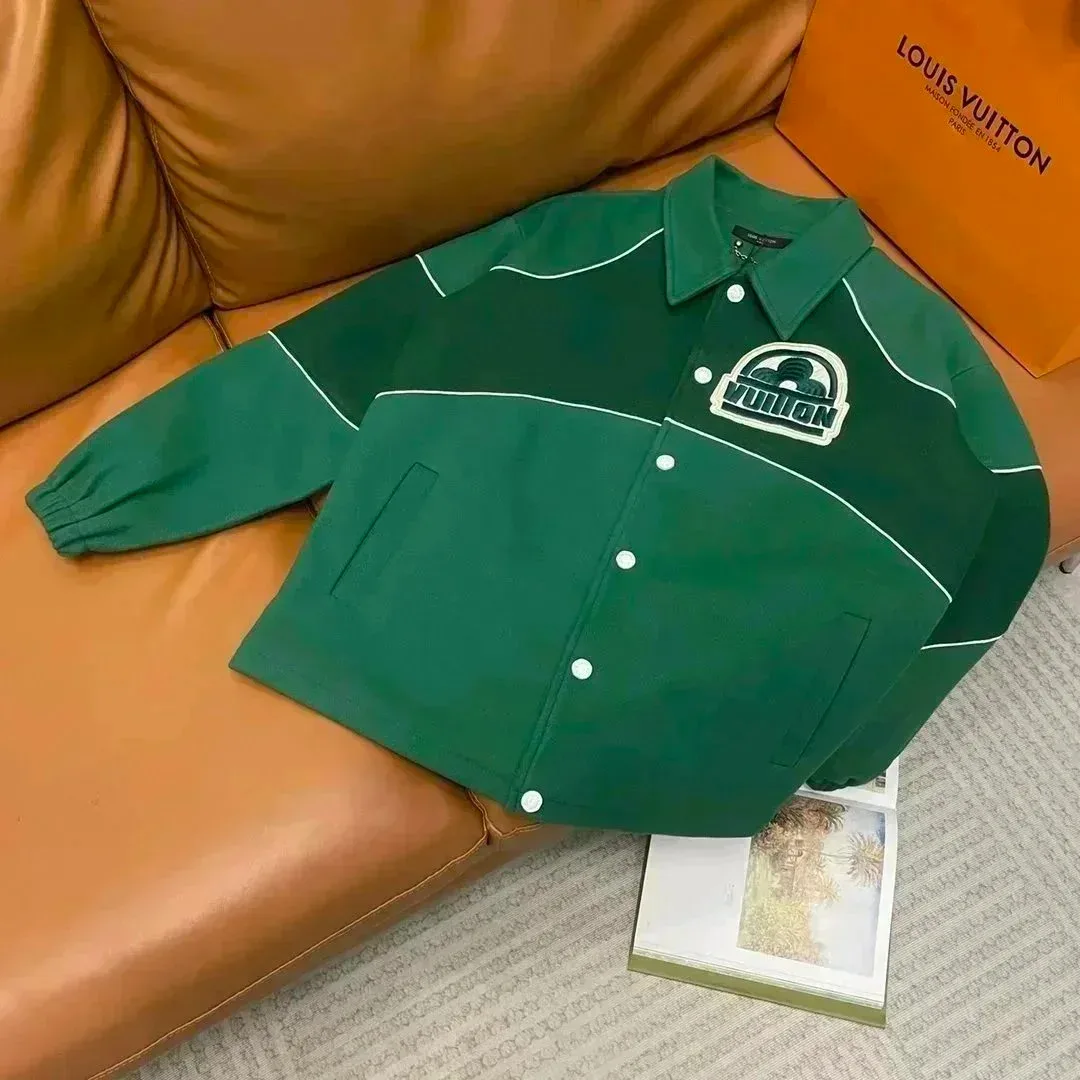 Louis Vuitton Tabi Green Patchwork Jacket