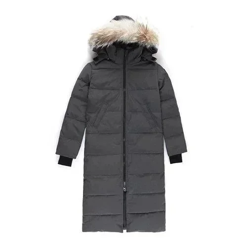 Long Winter Coat with Fur Hood CG081