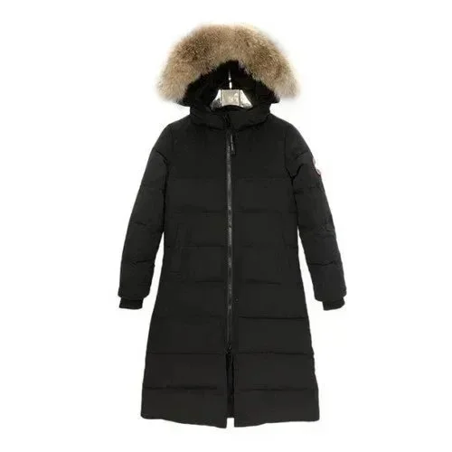 Canada Goose Expedition Black Fur Hooded Coat
