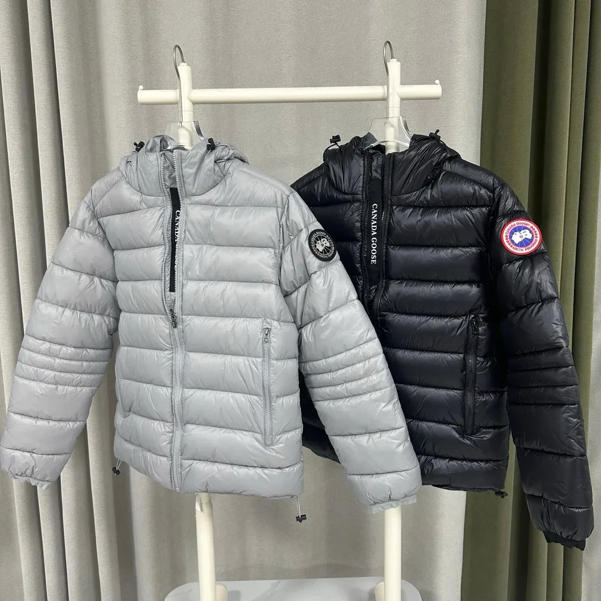 Canada Goose Chilliwack Grey/Black Parka