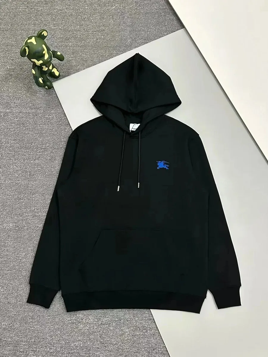 Burberry Black Horse Logo Hoodie