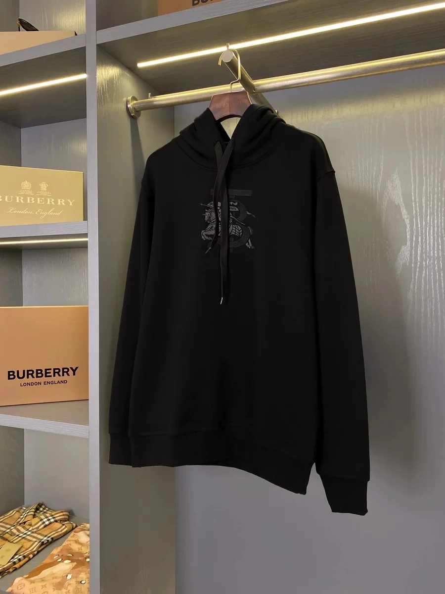 Burberry Black Dragon Hoodie Sweatshirt