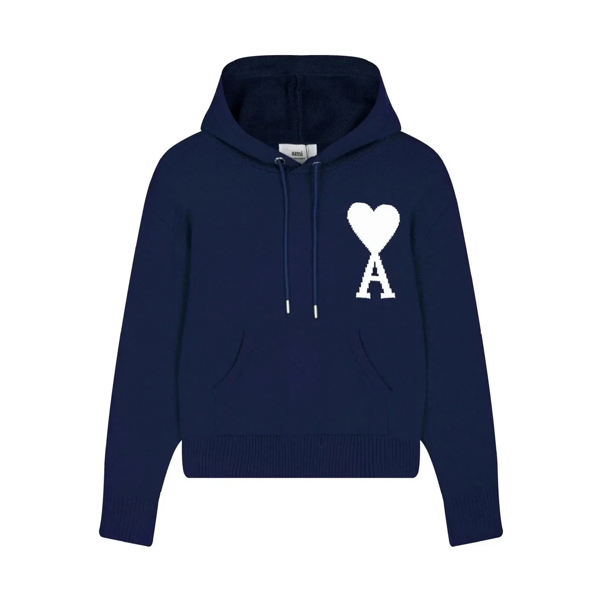 Ami A46大爱心连藏青色 Hoodie