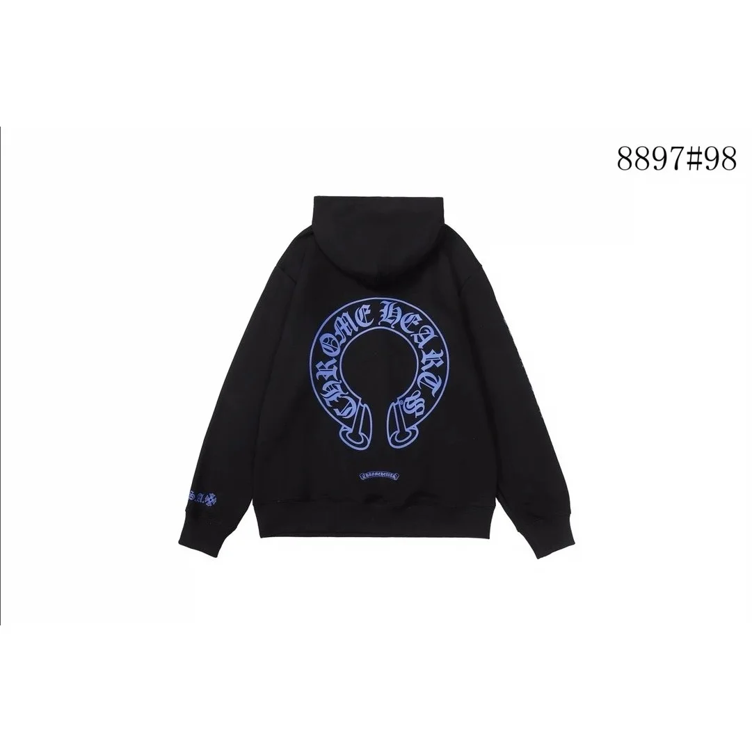 Chrome Hearts Black CH Cross Hoodie