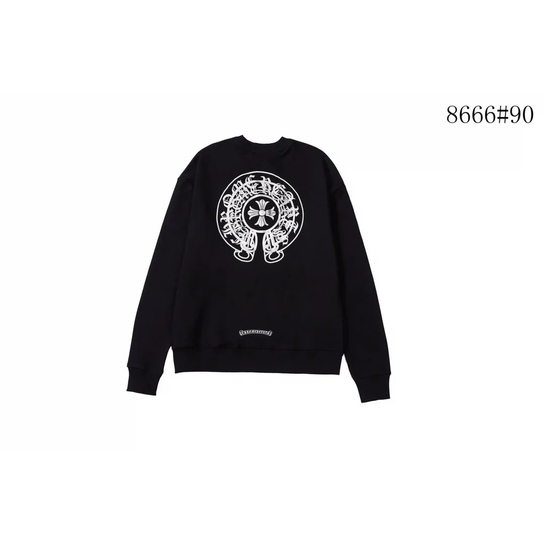 Chrome Hearts CH Cross Crewneck Sweatshirt Black
