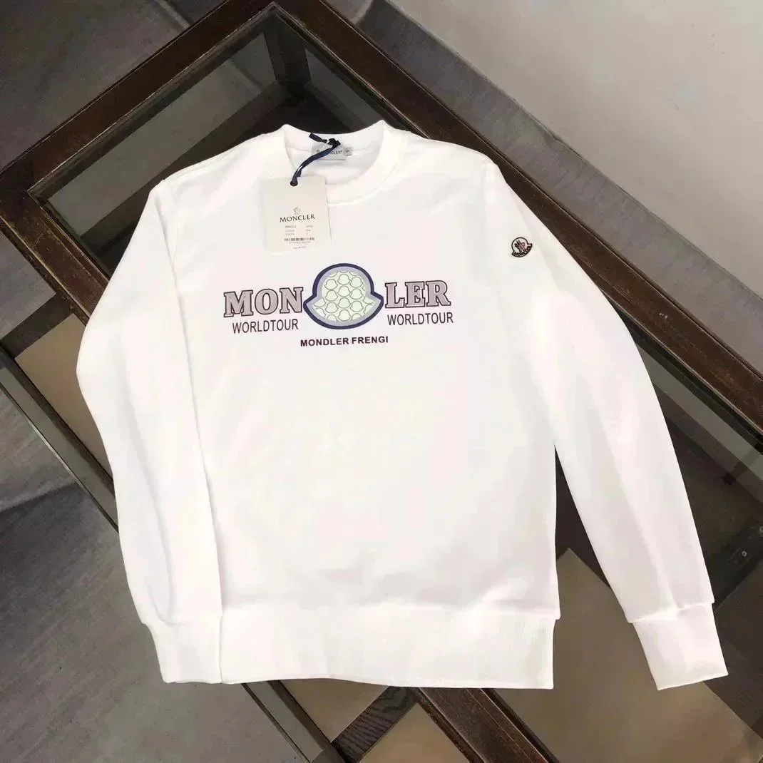 Moncler Worldtour White Crewneck Sweatshirt