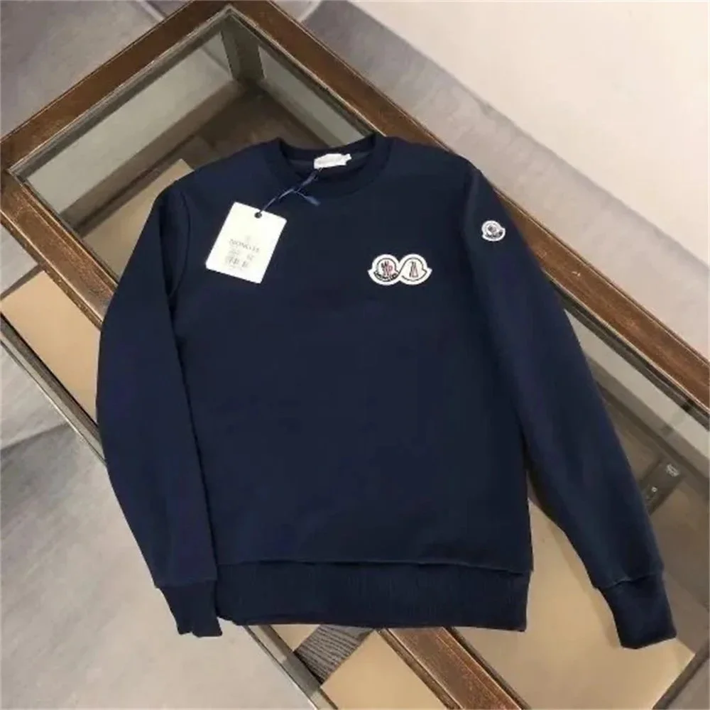 Moncler Navy Blue Logo Sweatshirt