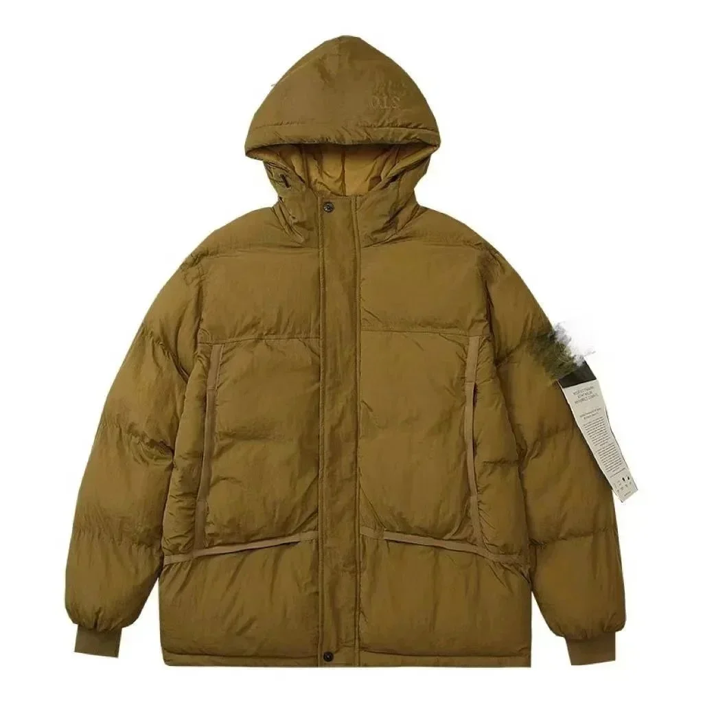 Oversized Khaki Down Jacket