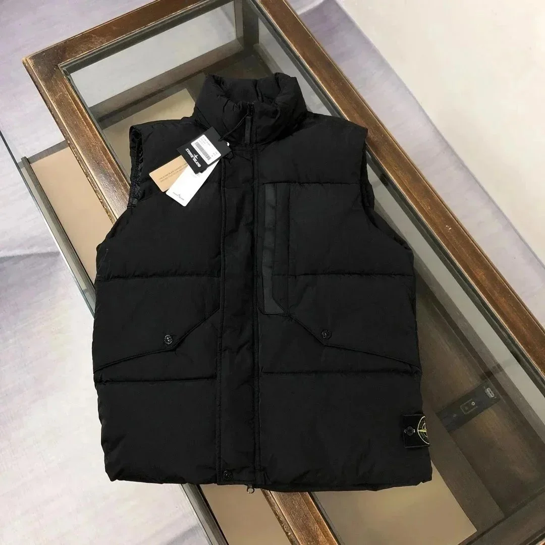 Stone Island 68-15 Black Padded Vest