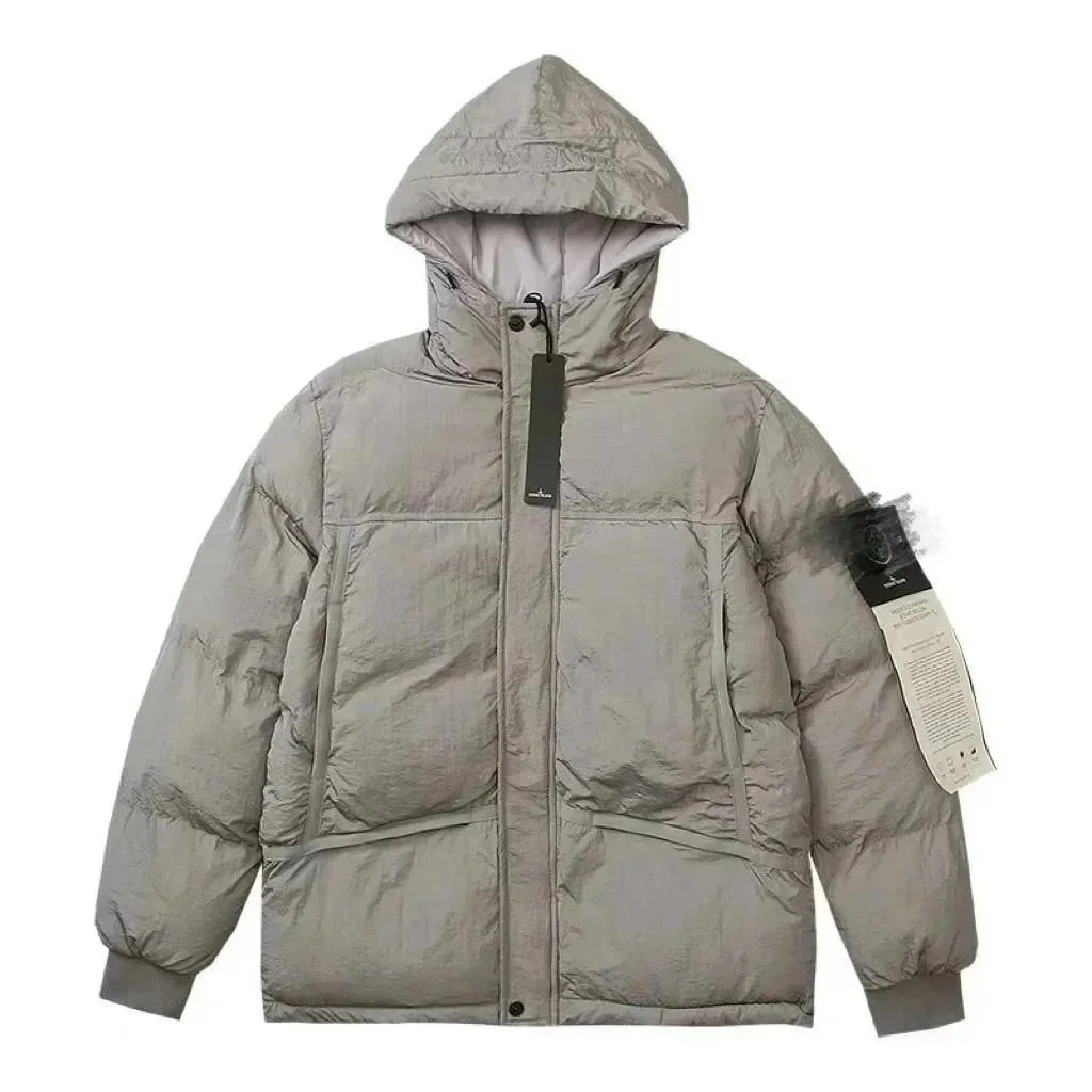 Stone Island 68-15 Light Grey Parka