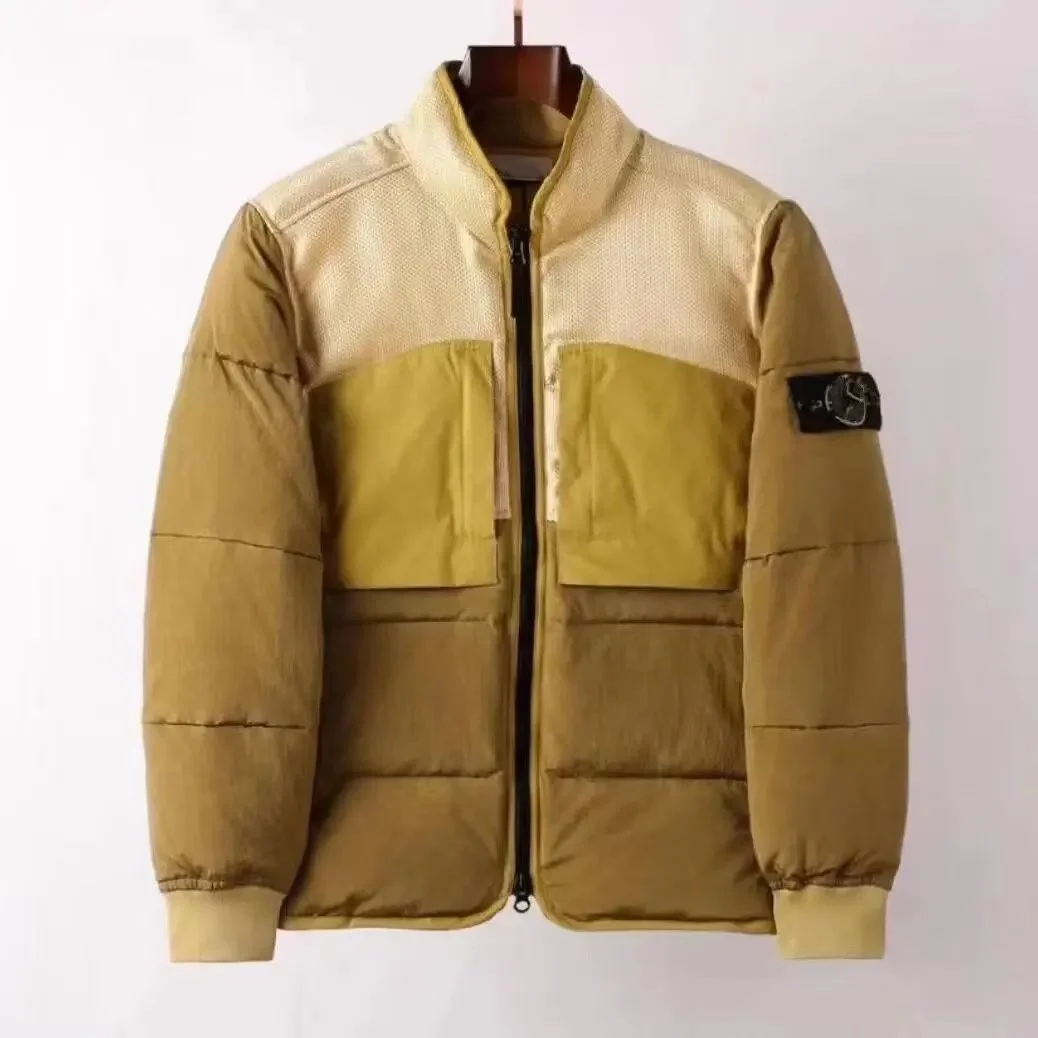 Stone Island 68-15 Olive Green Puffer Jacket