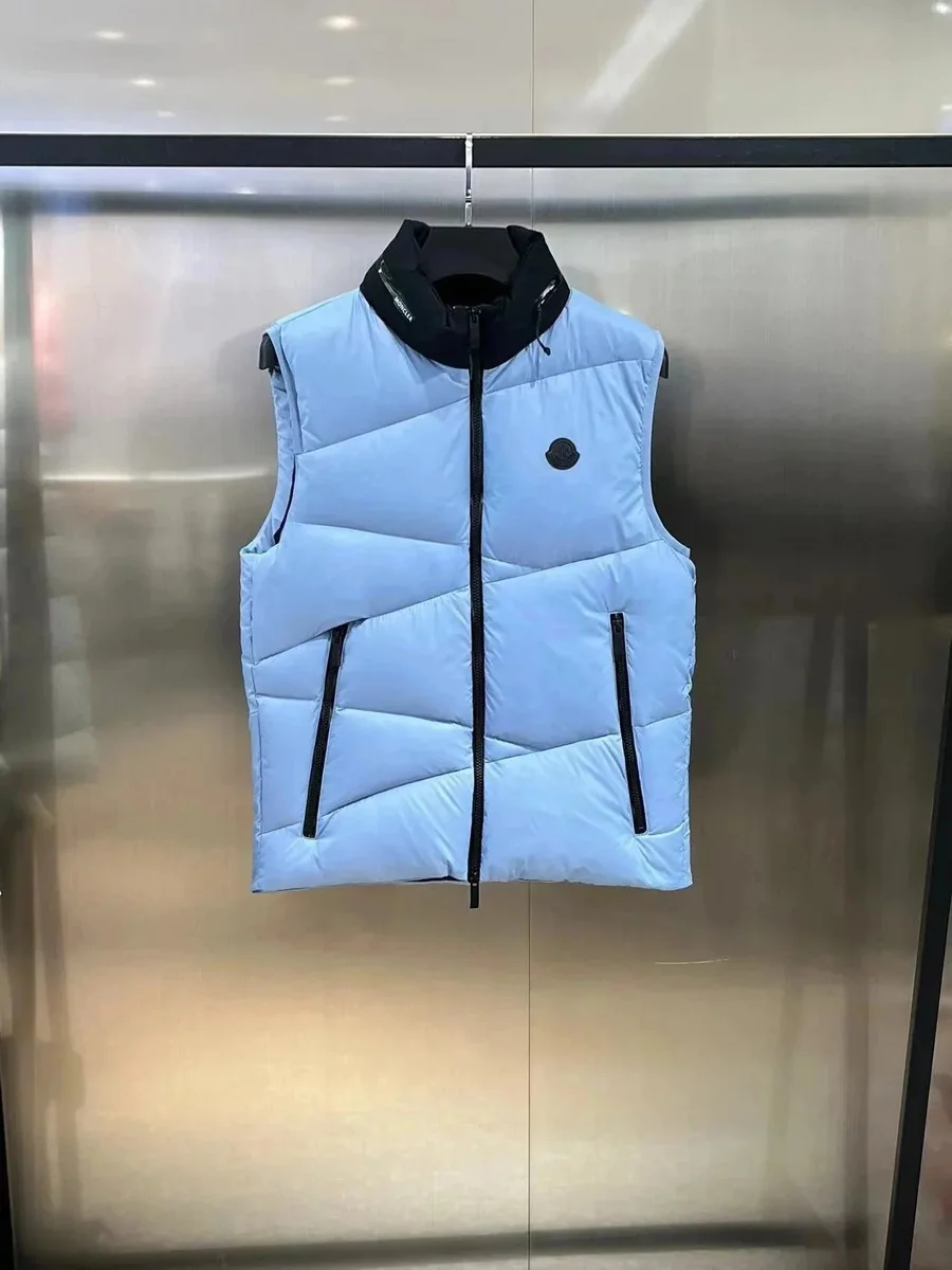 Moncler Light Blue Puffer Vest