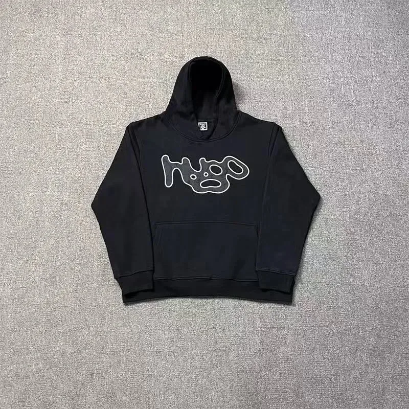 Hugo Black 'HUGO' Graphic Hoodie