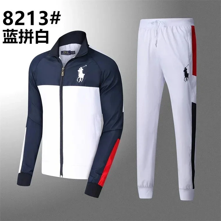 Polo Ralph Lauren Big Pony Blue & White Tracksuit