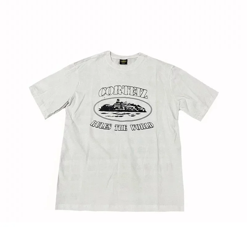 Corteiz Rules The World White T-Shirt