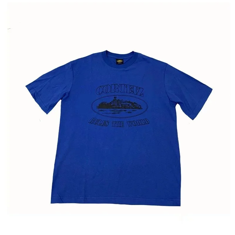Cortez Rules the World Blue T-Shirt