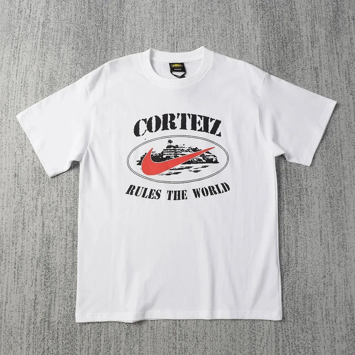 Nike Corteiz Rules the World White T-Shirt