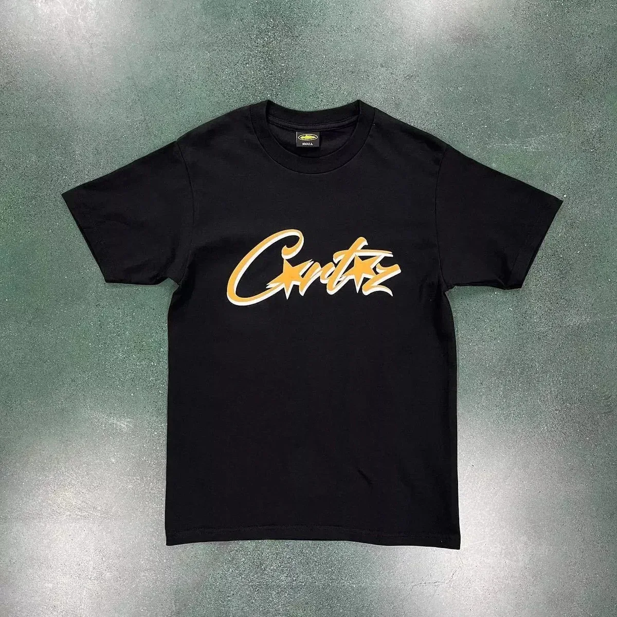 Corteiz RTW Black 'Cortez' Script T-Shirt