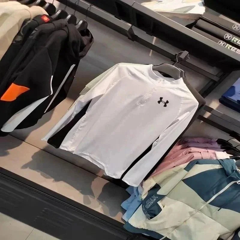 Under Armour Ua White拉链长袖 T-Shirt