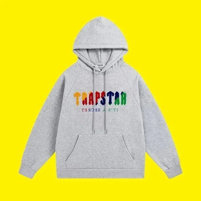 Trapstar Grey TRAPSTAR It's a Secret Hoodie