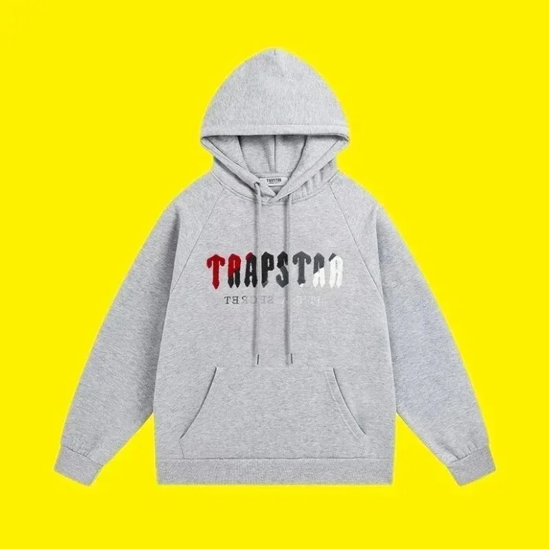 Trapstar Grey TRAPSTAR Hoodie Sweatshirt
