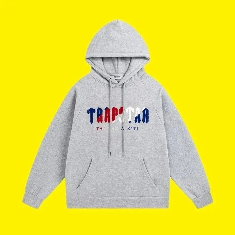 Trapstar Grey TRAPSTAR Hoodie