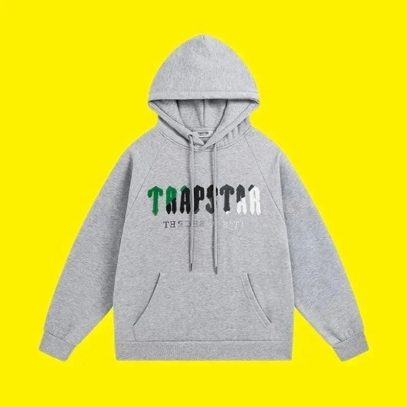 Trapstar Grey TRAPSTAR It's a Secret Hoodie