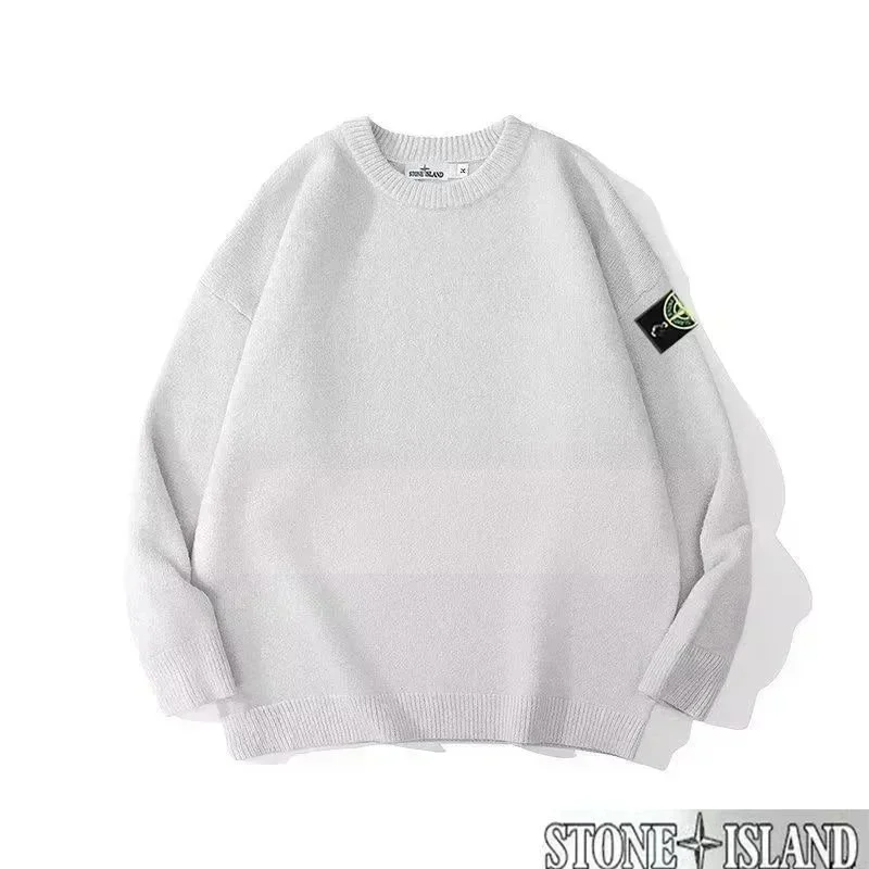 Stone Island 68-15 Grey Oversized Sweater