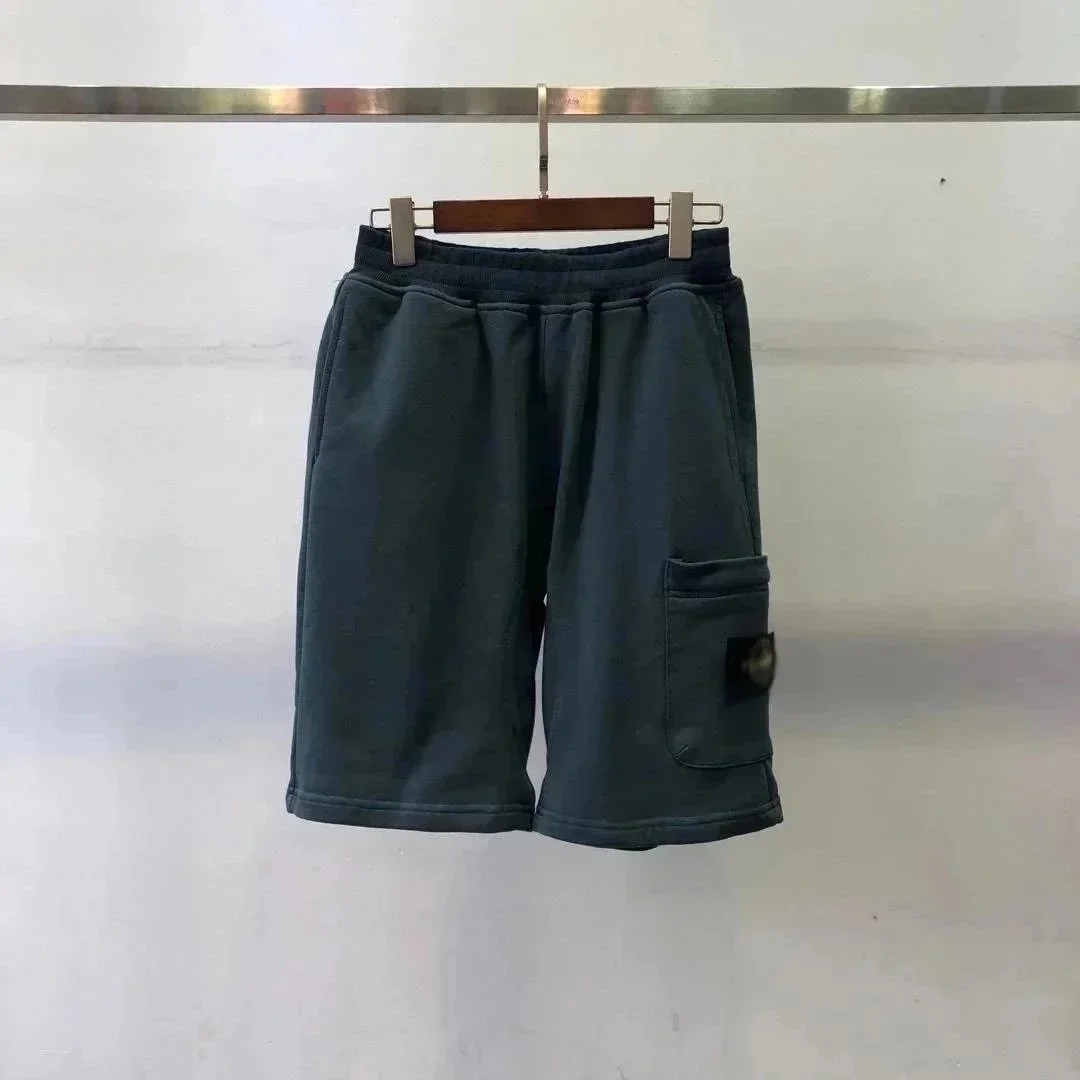 Stone Island 68-15宝蓝色短裤