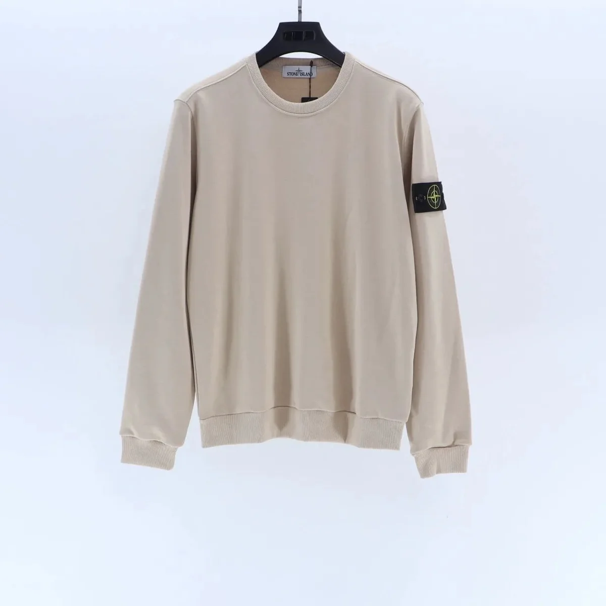Stone Island Shadow Project Beige Crewneck Sweatshirt