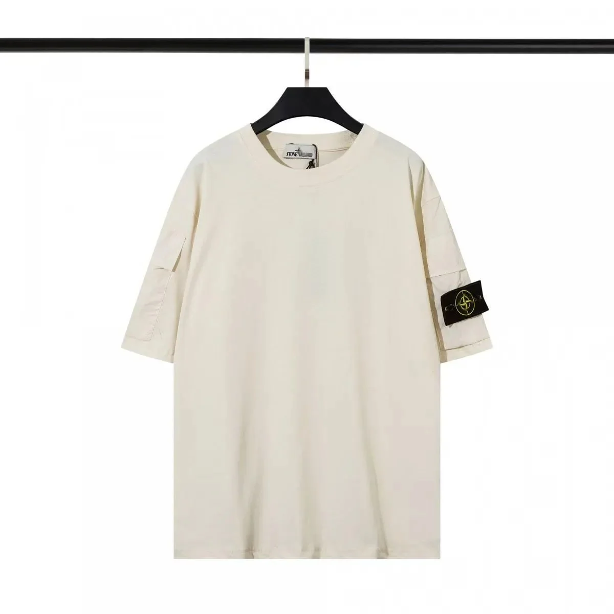 Stone Island 68-15 Cream Oversized T-Shirt