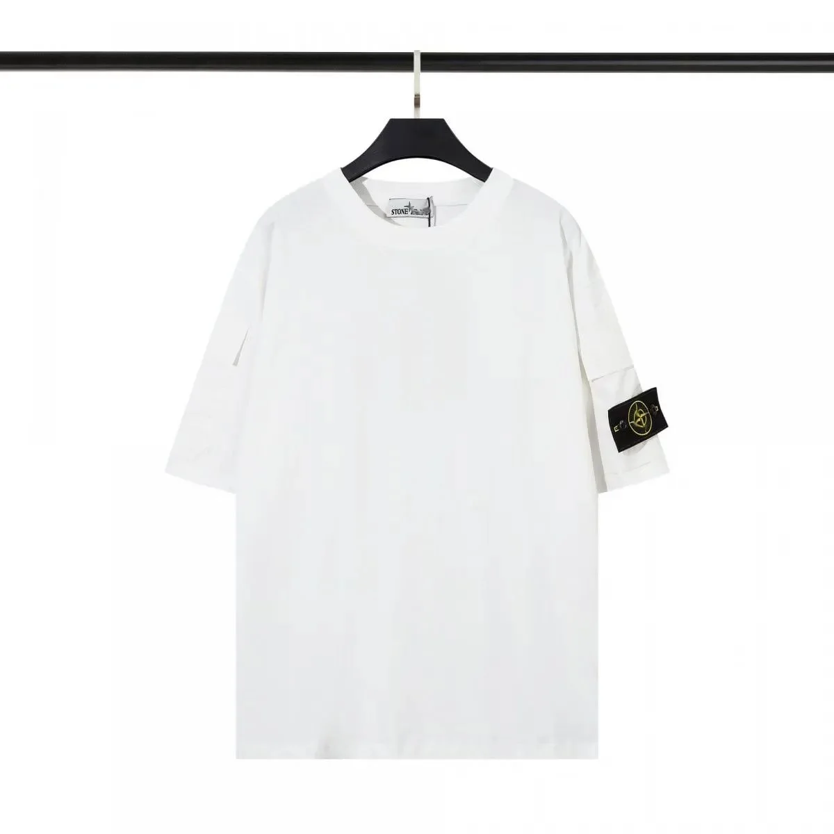 Stone Island Shadow Project White Oversized T-Shirt
