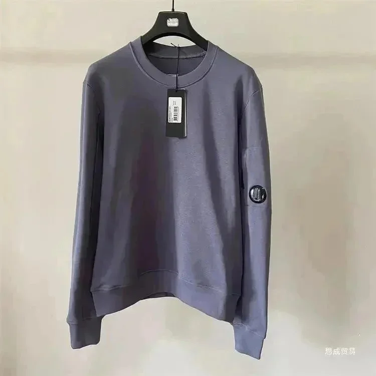 C.P. Company Goggle Grey Hoodie Sweatshirt